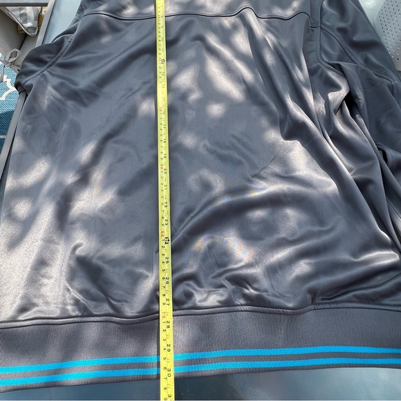 Sean John Track Jacket Mens Size 2XL Athletic Y2K Rap Hip Hop Front Zipper grey - Picture 3 of 8